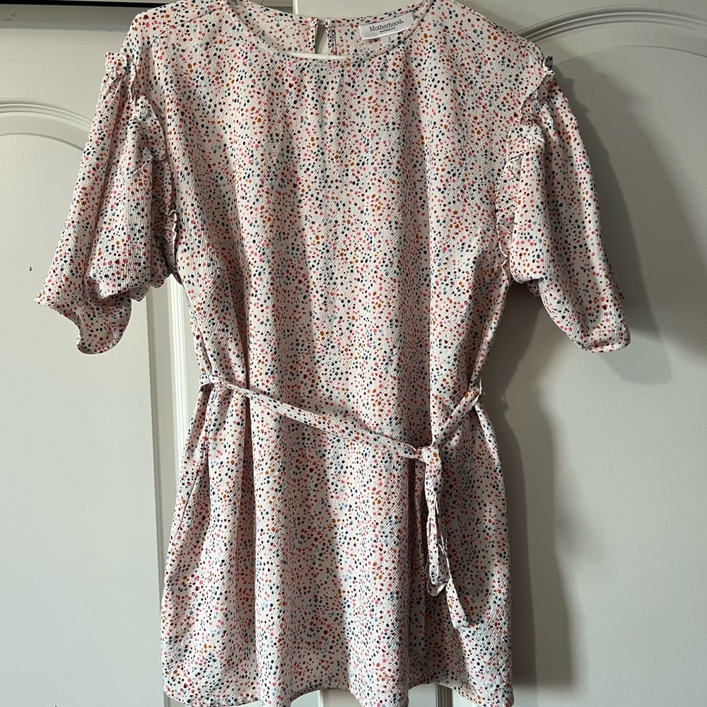 Motherhood Maternity Dress Shirt